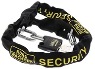Zabezpieczenia do roweru - Burg Wächter Burg-Wächter czop kwadratowy łańcuch wysokiej jakości textilumm antelung, 1 sztuki, SKM 6/60 SKM 6/60 Ni40 - miniaturka - grafika 1