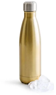 Sagaform Outdoor - butelka stalowa termiczna, złota, 0,5 l, SF-5017708 - Butelki termiczne - miniaturka - grafika 3