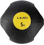 Piłki do ćwiczeń - HMS Piłka lekarska z uchwytem 5 kg NKU05 - miniaturka - grafika 1