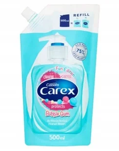 CAREX Mydło w płynie BUBBLE GUM 500ml ZAPAS - Kosmetyki kąpielowe dla dzieci - miniaturka - grafika 2