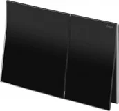 Przyciski spłukujące - Viega 773588 Przycisk uruchamiający do WC Prevista Visign for More 200 CHROM/CZARNY - miniaturka - grafika 1