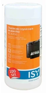 ISY Chusteczki do czyszczenia plastiku ISY ICL-6350 ICL-6350 - Ściereczki, gąbki, czyściki ISY Chusteczki do czyszczenia plastiku ISY ICL-6350 ICL-6350 - Ściereczki, gąbki, czyściki - miniaturka - grafika 1