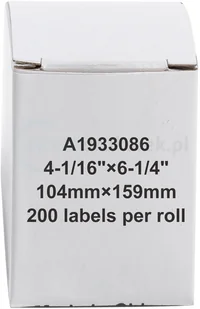 Dymo Durable etykiety polipropylenowe 104x159MM, 2 - Papier do drukarek - miniaturka - grafika 3