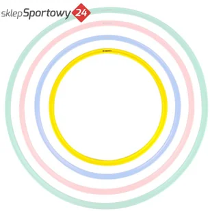 Insportline HULA HOP HULAHO 40CM 13211 - Pozostały sprzęt i akcesoria do ćwiczeń - miniaturka - grafika 2