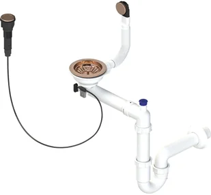 Laveo Syfon zlewozmywakowy Laveo OKS R63T - Syfony - miniaturka - grafika 3