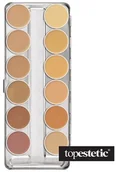 Korektory do twarzy - Kryolan Dermacolor Camouflage Creme Paleta 12 kol. kamuflaży (kolor A) 40 g - miniaturka - grafika 1