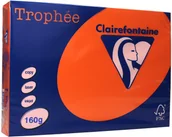 Papier do drukarek - Emerson Papier ksero A4 160g pomarańczowy Trophee 1765 - miniaturka - grafika 1