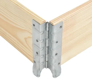 vidaXL Nadstawka paletowa, 100x100 cm, lite drewno sosnowe 310056 - Donice - miniaturka - grafika 5