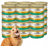 Mokra karma dla kotów - Purina GOURMET GOLD Karma dla Kota KRÓLIK w Pasztecie 24x 85g ZEST-12351100-GR-KR - miniaturka - grafika 1