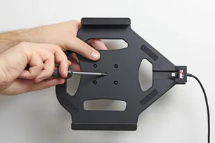 Brodit Uchwyt aktywny z kablem USB do Apple iPad 9.7 New (6 Gen.) w futerale Otterbox Defender (521600) - Akcesoria do tabletów i e-booków - miniaturka - grafika 5