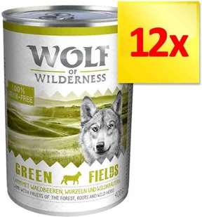 Wolf of Wilderness Zestaw of Wilderness Adult, 12 x 400 g - Oak Woods, dziczyzna - Mokra karma dla psów - miniaturka - grafika 4