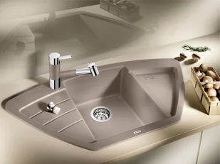 Blanco ZIA 9E KAWOWY 515074 - Zlewozmywaki - miniaturka - grafika 3