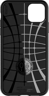 Spigen Etui Liquid Air do Apple iPhone 11 Czarny - Etui i futerały do telefonów - miniaturka - grafika 5