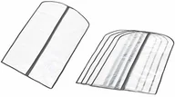 Pokrowce na ubrania - AmazonBasics - pokrowce na ubrania PEVA z zamkiem błyskawicznym, 5 sztuk - miniaturka - grafika 1