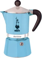 Zaparzacze i kawiarki - Bialetti Kawiarka Rainbow 6 TZ Jasnoniebieski - miniaturka - grafika 1
