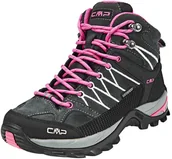 Buty trekkingowe damskie - CMP Campagnolo Campagnolo Rigel WP Buty trekkingowe Mid Kobiety, szary/różowy EU 38 2021 Trapery turystyczne 3Q12946-103Q-38 - miniaturka - grafika 1