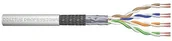 Kable - DIGITUS Professional Digitus Professional Cat 5e SF-UTP surowy-przewód krosowy, długość 100 m, AWG 26/7, PCW, Simplex, szary DK-1531-P-1-1 - miniaturka - grafika 1