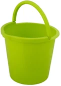 Miotły, szufle, mopy - Branq DOSTAWCA Wiadro z wylewką 10l 1200 Zielone BRA000201 - miniaturka - grafika 1