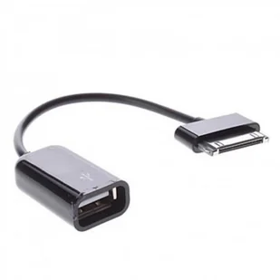 Techly Adapter Techly USB OTG do Samsung Galaxy Tab, 0,2m, czarny I-SAM-EXT20 KKTCKPBU0010 - Wtyczki i adaptery - miniaturka - grafika 3
