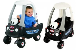 Little Tikes Samochód COZY COUPE 30 rocznica Radiowóz 615795 - Jeździki dla dzieci - miniaturka - grafika 3