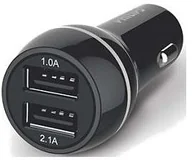 Ładowarki samochodowe - Philips Ładowarka samochodowa DLP2357V/10 Czarny+ 40 zł na dzień dobry w Klubie MediaMarkt ! DLP2357V/10 Czarny - miniaturka - grafika 1