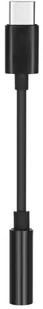 Adapter słuchawek Usb Typ C na Jack 3,5 Czarny Hf - Złącza, przejściówki, adaptery - miniaturka - grafika 2