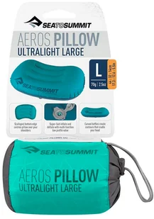 SEA TO SUMMIT Poduszka Aeros Ultralight Pillow Large Sea Foam APILUL/SF/LG - Survival - akcesoria - miniaturka - grafika 8