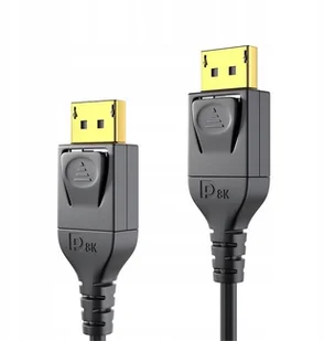 PureLink PI5010-010 DisplayPort 1.4 kabel, 8K, 4320p, (wtyczka DisplayPort na wtyczkę DisplayPort), 1,00 m, czarna - Kable - miniaturka - grafika 3