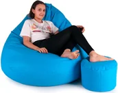 Fotele i pufy dla dzieci - Pufa XXXXL + Gratis, Fotel Worek Mega Sako Pufy - miniaturka - grafika 1