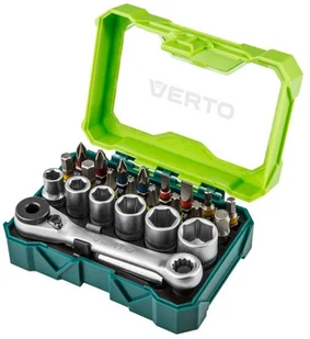 VERTO Zestaw kluczy VERTO 66H624 23 elementy - Zestawy narzędziowe - miniaturka - grafika 2