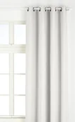 Zasłony - Linder 0520/10 z zamszu, ciężki, biały, z oczkami do zasłony/375fr 145x260 cm 0520 /10/375FR - miniaturka - grafika 1