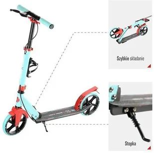 Nils Extreme Hulajnoga składana HM2170 16-50-415 - Hulajnogi - miniaturka - grafika 4