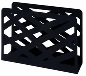 Inne meble do salonu - Haku-Möbel Stojak na gazety Mesh 2 44596 - miniaturka - grafika 1