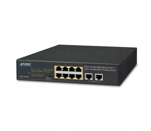 Planet Switch PoE GSD-1008HP (10x 10/100/1000Mbps) - Switche - miniaturka - grafika 3