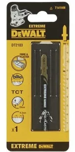 DEWALT brzeszczot specjalny EXTREME do wyrzynarek, do stali nierdzewnej, płytek ceramicznych, 5,9 zębów/cal, długość 100 mm, [DT2103-QZ] DT2103-QZ - Brzeszczoty - miniaturka - grafika 2