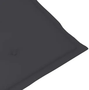 vidaXL Poduszki na krzesła ogrodowe, 6 szt., antracytowe, 120x50x4 cm 314104 - Poduszki ogrodowe - miniaturka - grafika 6