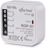 Systemy inteligentnych domów - Zamel ZAMEL SP Z O.O Radiowy odbiornik dopuszkowy 1-kan EXTA FREE ROP-01 ROP-01 - miniaturka - grafika 1