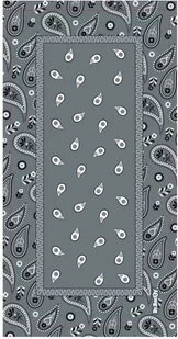 Dr. Bacty Bandana tuba opaska Dr.Bacty - grey DRH-BANDANAGREY - Szaliki i chustki dla dzieci - miniaturka - grafika 2