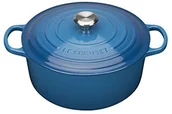 Brytfanny - Le Creuset rondel żeliwny 18 cm z serii Signature, marseille, 25.40x19.30x13.40 cm 21177182002430 - miniaturka - grafika 1