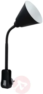 Paulmann Junus lampa wtykowa elastyczna, czarna - Lampy ścienne - miniaturka - grafika 4