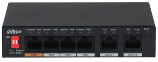DAHUA SWITCH POE PFS3006-4GT-60-V2 4-PORTOWY PFS3006-4GT-60-V2 - Switche - miniaturka - grafika 2