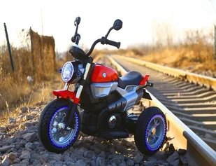 Import SUPER-TOYS NAJNOWSZY WIELKI MOTOR BQ-8188-FLASHING CZERWONY - Pojazdy elektryczne dla dzieci - miniaturka - grafika 25