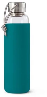 Black+Blum Butelka na wodę Black+Blum 0,6 l morska szklana GR-WB-M005 - Shakery i bidony sportowe - miniaturka - grafika 2