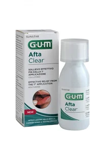 GUM GUM AftaClear płyn do płukania 120ml P0000005478 - Płyny do płukania jamy ustnej - miniaturka - grafika 2