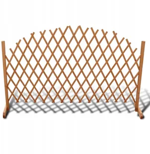 vidaXL Płot kratka 180 x 10 cm zestaw - Ogrodzenia - miniaturka - grafika 5