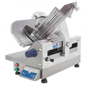 Krajalnice gastronomiczne - MaGa Krajalnica półautomatyczna do wędlin z nożem 300 mm S3-712 S3-712 - miniaturka - grafika 1