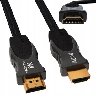 Kabel Hdmi 2.1 Ultra High Speed 8K 60Hz 4k120Hz 3m - Kable komputerowe i do monitorów Kabel Hdmi 2.1 Ultra High Speed 8K 60Hz 4k120Hz 3m - Kable komputerowe i do monitorów - miniaturka - grafika 1