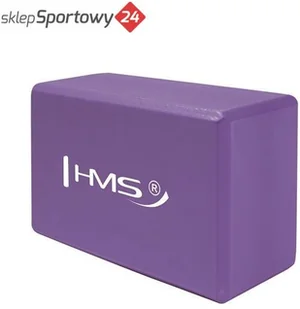 HMS KOSTKA DO JOGI DO ĆWICZEŃ BLOK KJ01 FIOL 17-44-251 - Piłki do ćwiczeń - miniaturka - grafika 3