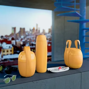 Alessi Butelka termiczna Food A Porter żółta SA05 Y - Butelki termiczne - miniaturka - grafika 2