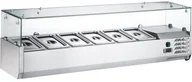 Szafy i witryny chłodnicze - Stalgast Nadstawka Chłodnicza Przeszklona 6x GN 1/4 834641 - miniaturka - grafika 1